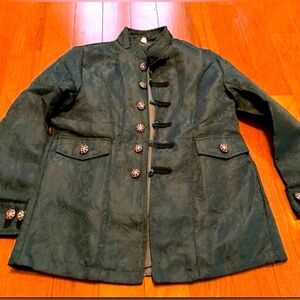 Elegant Green Girl Jacket